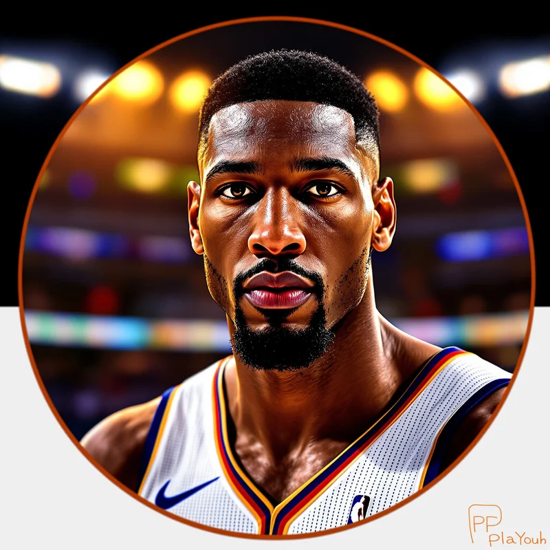 Lebron avatar portrait with powerful basketball presence and memorable impact