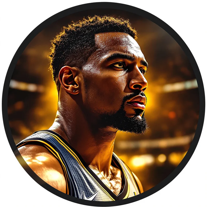 Lebron avatar portrait with powerful basketball presence and memorable impact