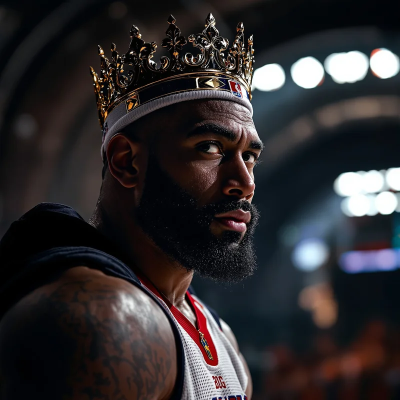 Lebron profile image optimized for championship identity and visibility