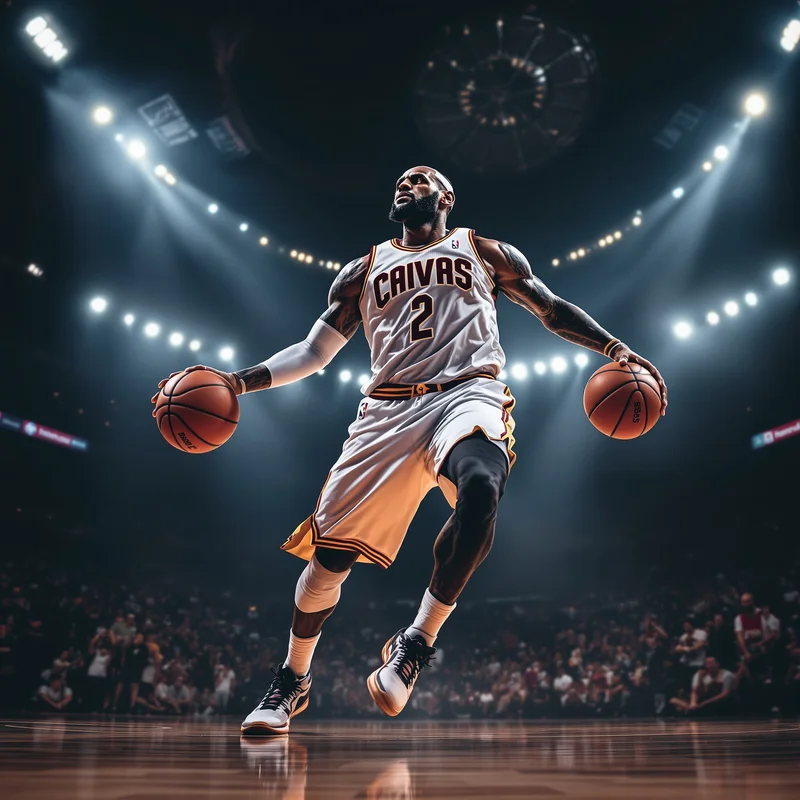 Lebron avatar profile image with leadership expression and clear recognition