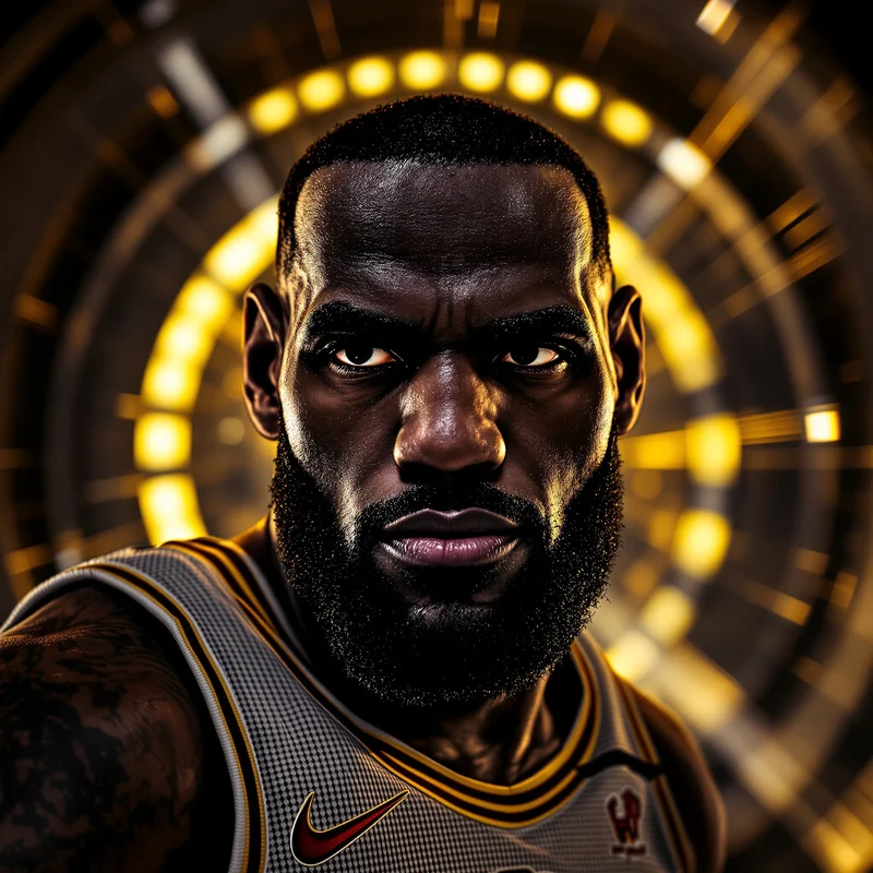 Lebron PFP avatar with dominant basketball identity and strong profile readability