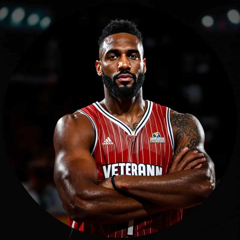 Lebron avatar profile image with leadership expression and clear recognition