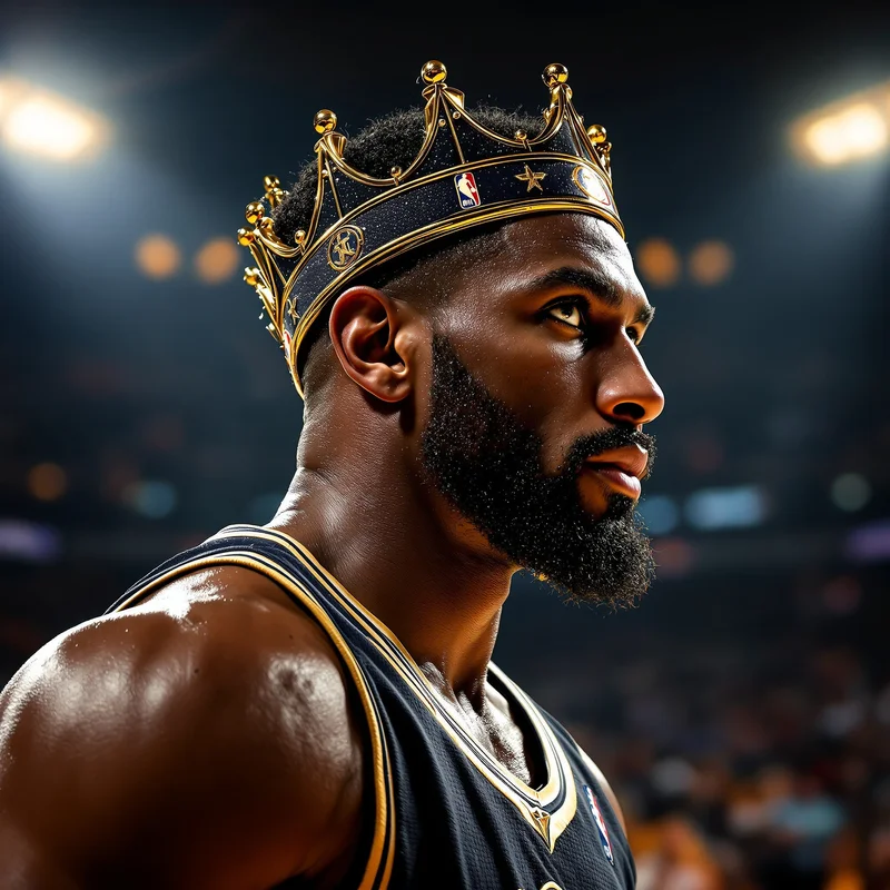 Lebron PFP avatar with dominant basketball identity and strong profile readability