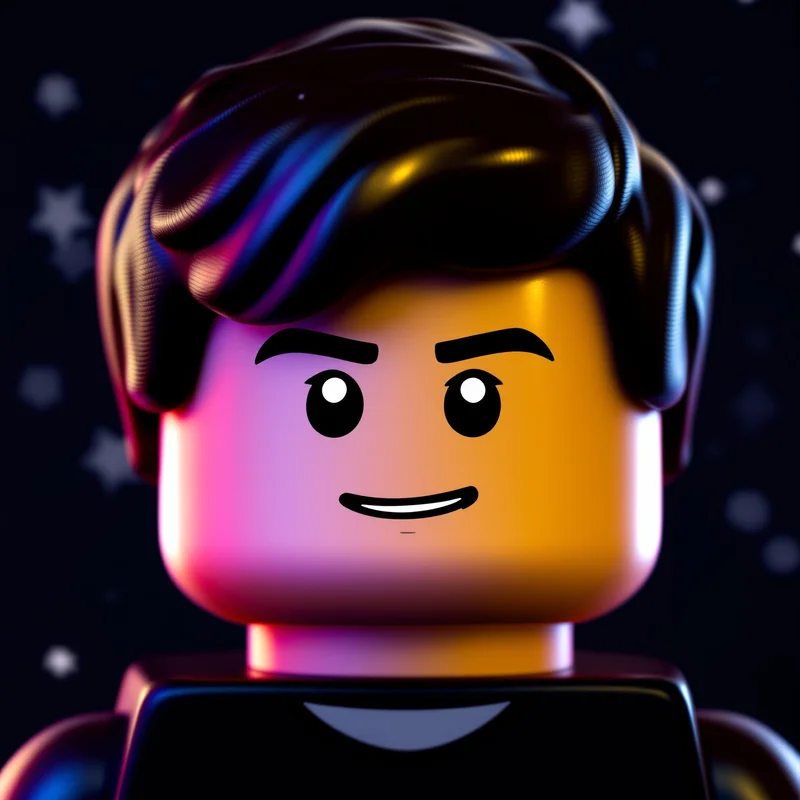 Lego Star Wars avatar profile image with clean minifigure clarity