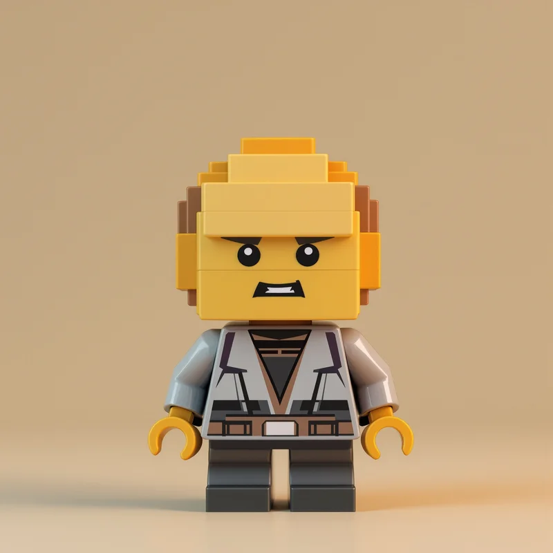 Lego Star Wars PFP with structured composition and identity focus