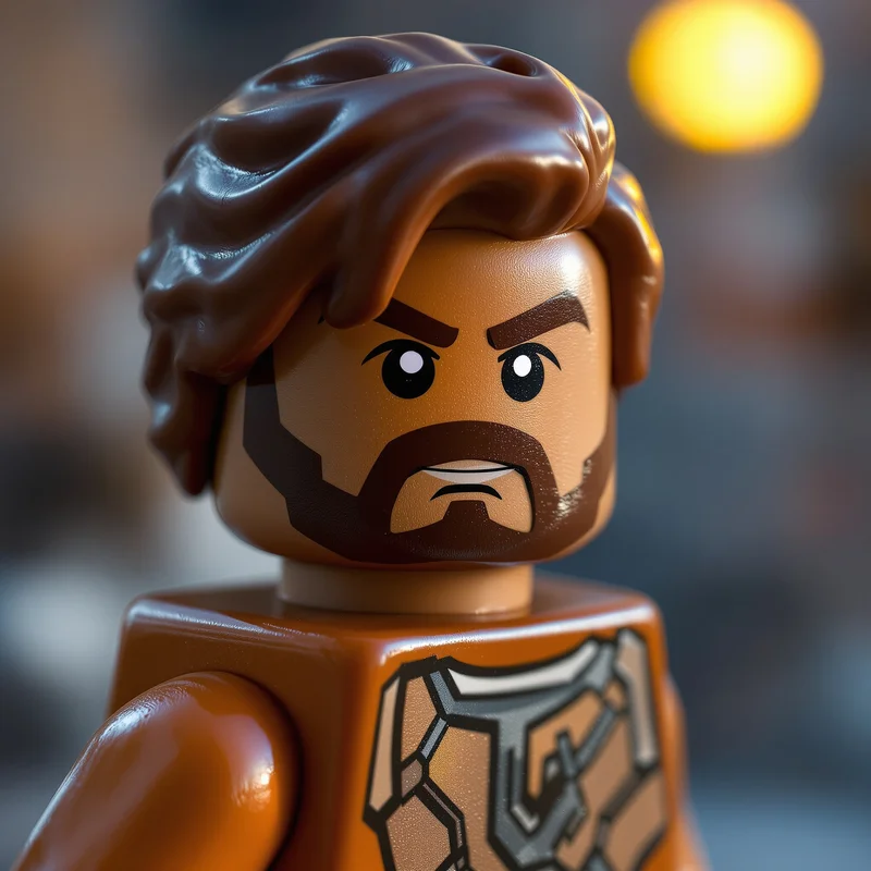 Lego Star Wars PFP with structured composition and identity focus