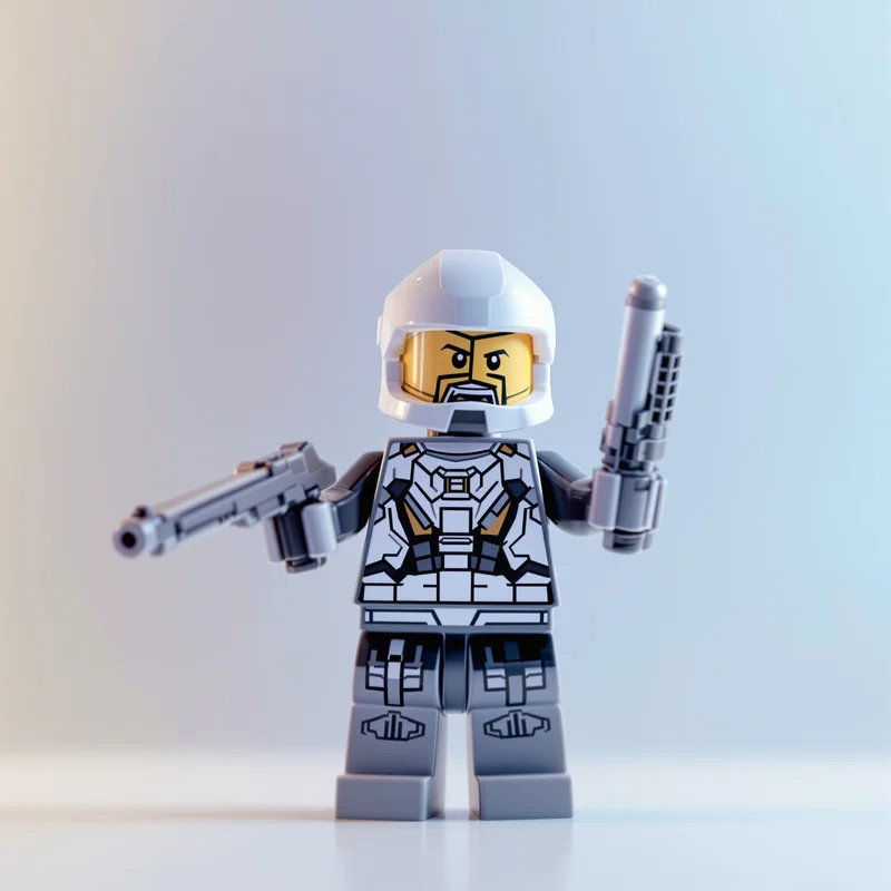Lego Star Wars PFP with structured composition and identity focus