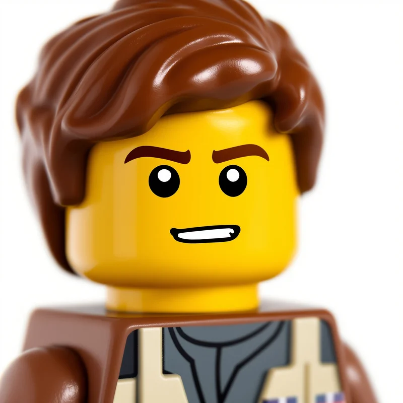 Lego Star Wars PFP with structured composition and identity focus