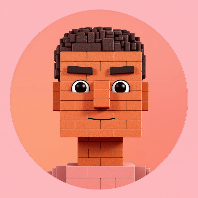 Lego Star Wars PFP with structured composition and identity focus