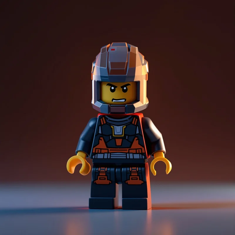 Lego Star Wars avatar profile image with clean minifigure clarity