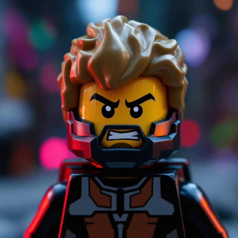 Lego Star Wars avatar profile image with clean minifigure clarity