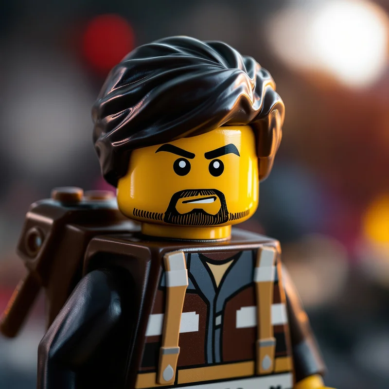 Lego Star Wars PFP avatar with block identity and strong readability