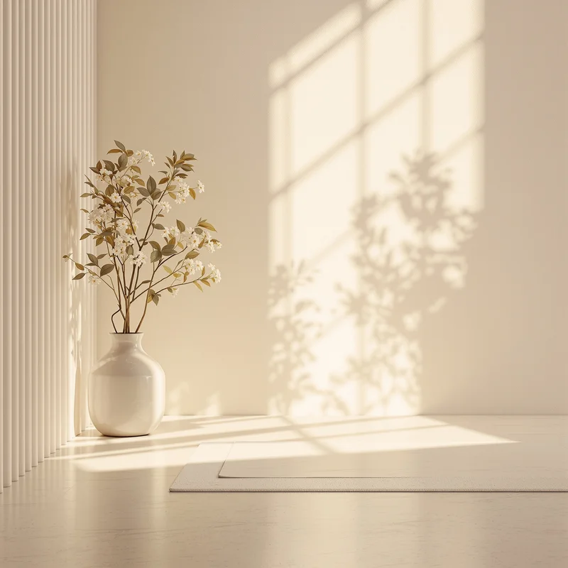 Calm ivory light background
