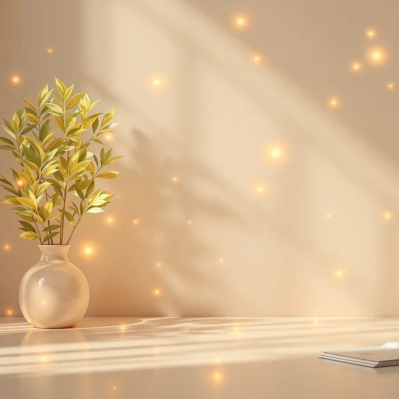 Gentle warm light background