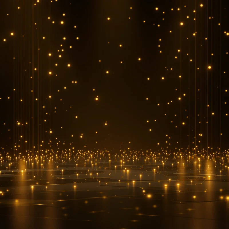 Golden soft light background
