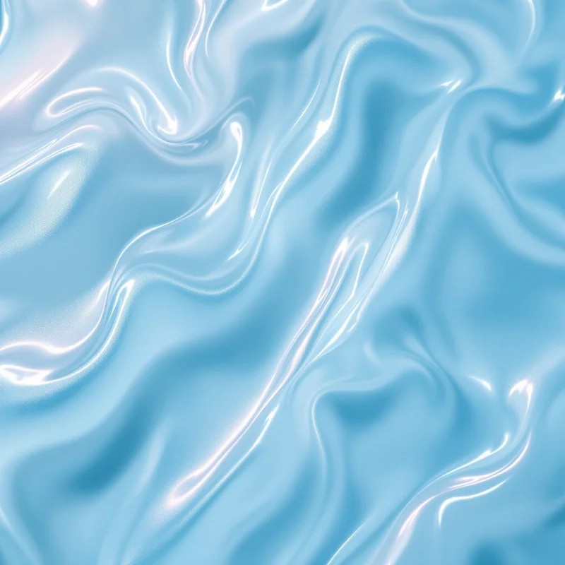 Aqua Soap Film Light Blue Background
