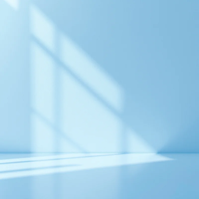 Clean minimal blue background