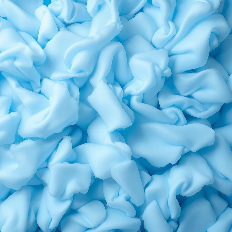 Cool Candy Floss Light Blue Background