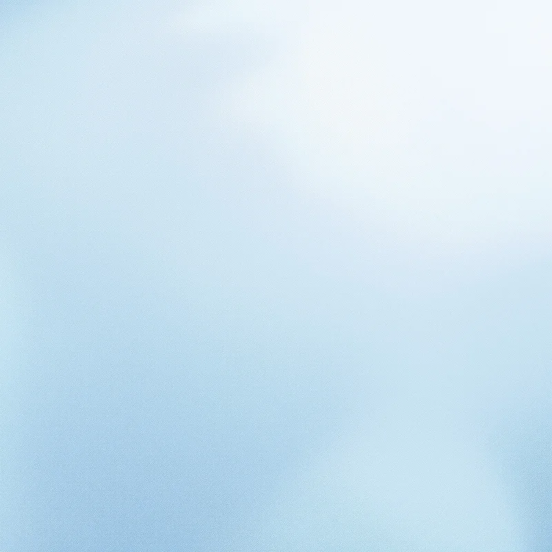 Frozen Soda Glass Light Blue Background