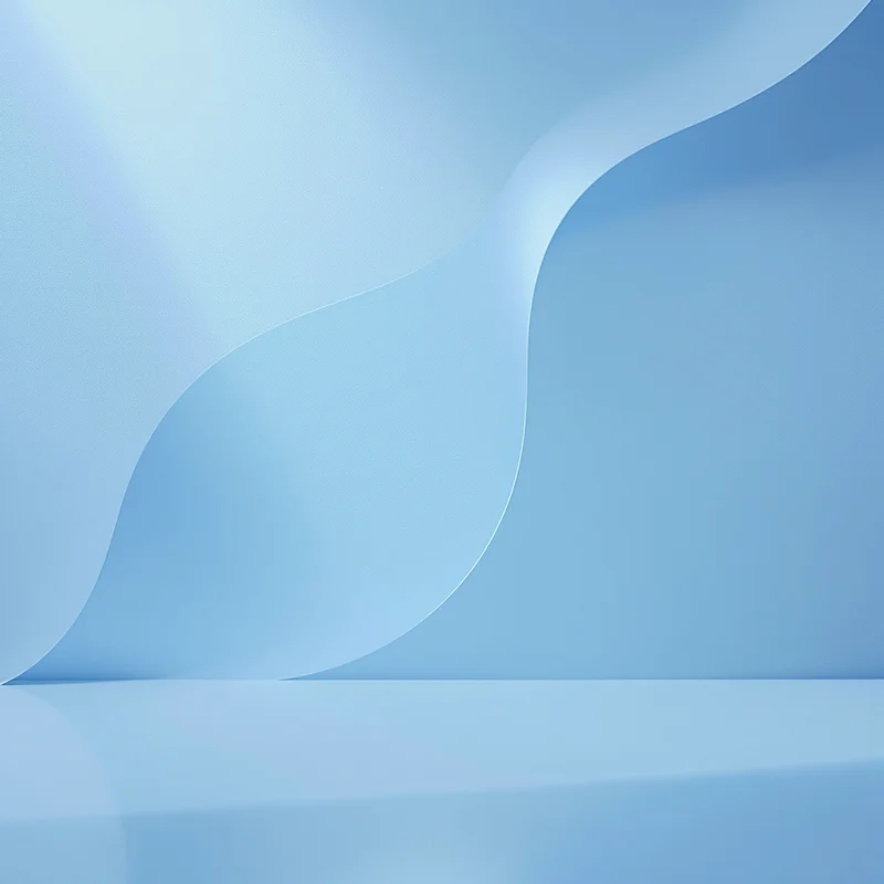 Luminous calm blue background