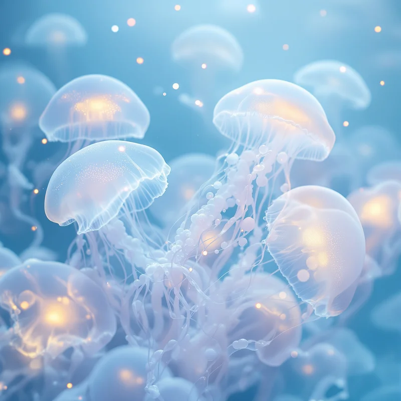 Polar Jelly Mist Light Blue Background
