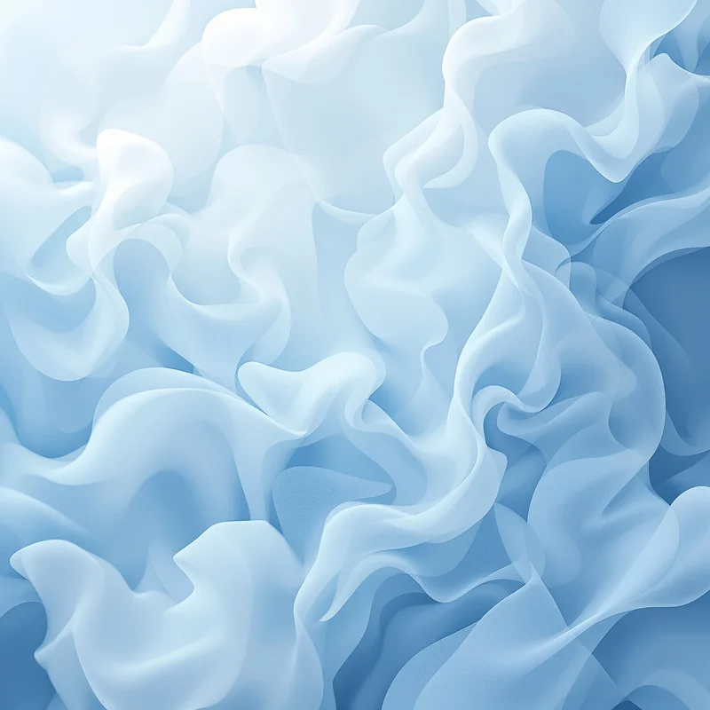 Powdered Sky Veil Light Blue Background