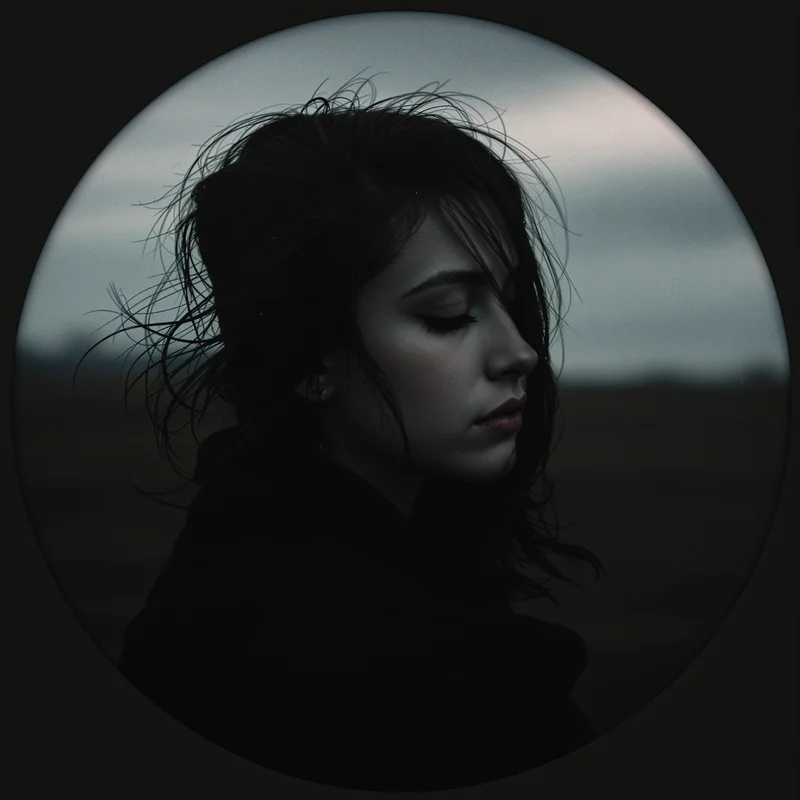 Lil Peep avatar profile image with sad expression