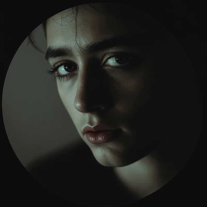 Lil Peep avatar portrait with emotional personality