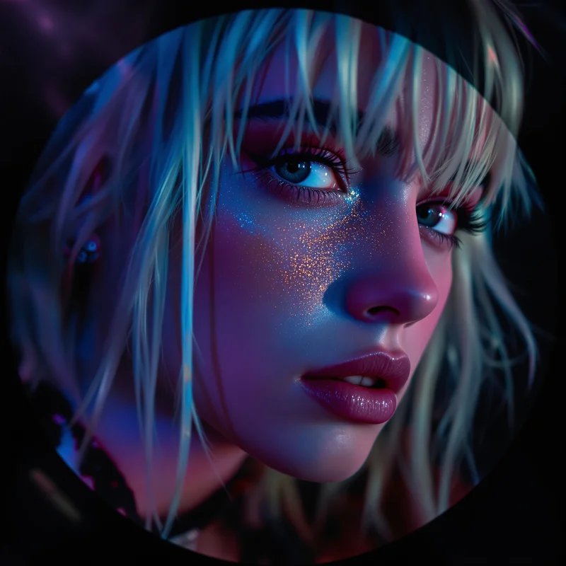 Lil Peep avatar portrait with emotional personality