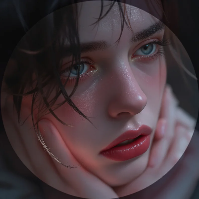 Lil Peep PFP with soft composition and identity focus