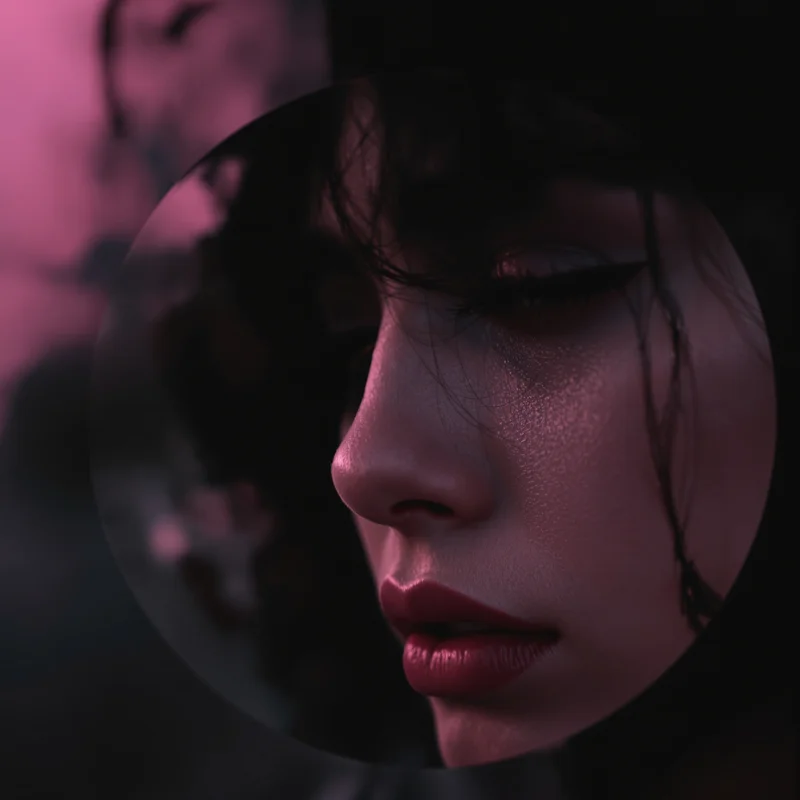 Lil Peep PFP with soft composition and identity focus