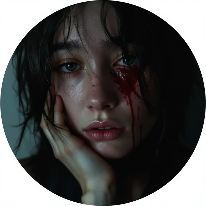 Lil Peep PFP with soft composition and identity focus