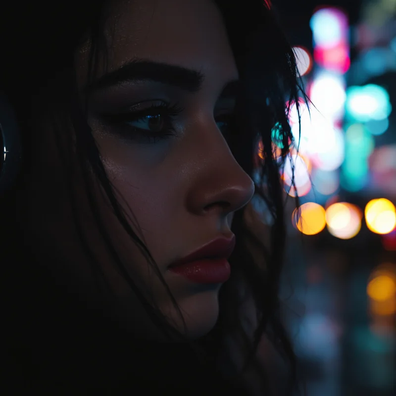 Lil Peep avatar profile image with sad expression