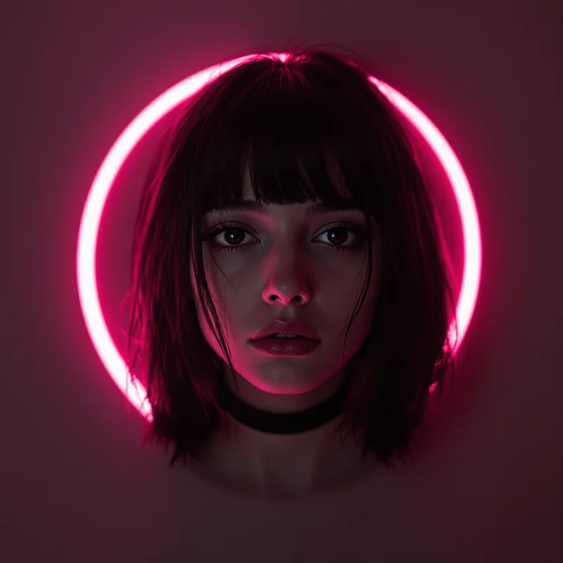 Lil Peep avatar portrait with emotional personality