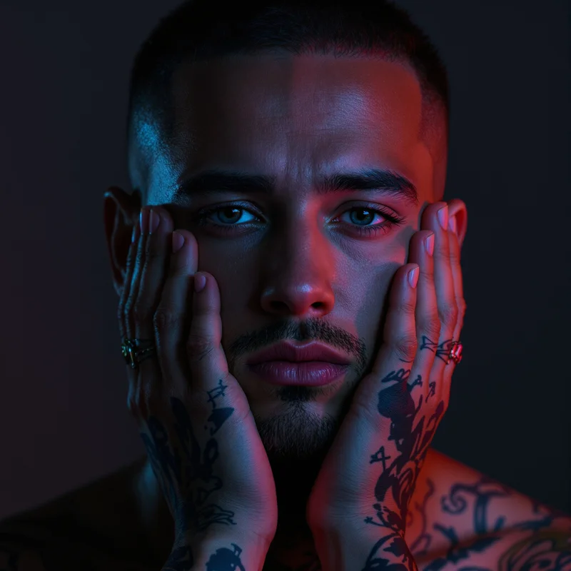 Lil Peep profile image optimized for visibility and recognition