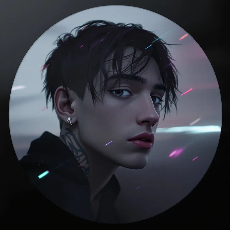 Lil Peep profile image optimized for visibility and recognition