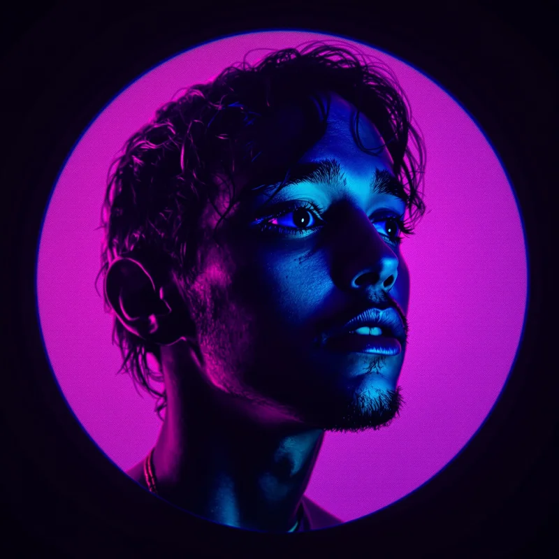 Lil Peep profile image optimized for visibility and recognition