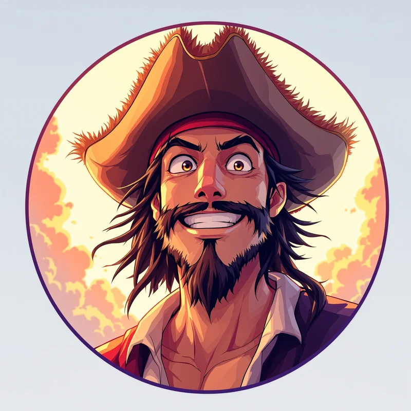 Luffy PFP with bright anime composition and avatar clarity