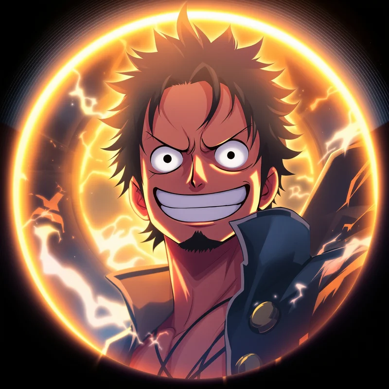 Luffy PFP avatar with pirate identity and strong profile readability