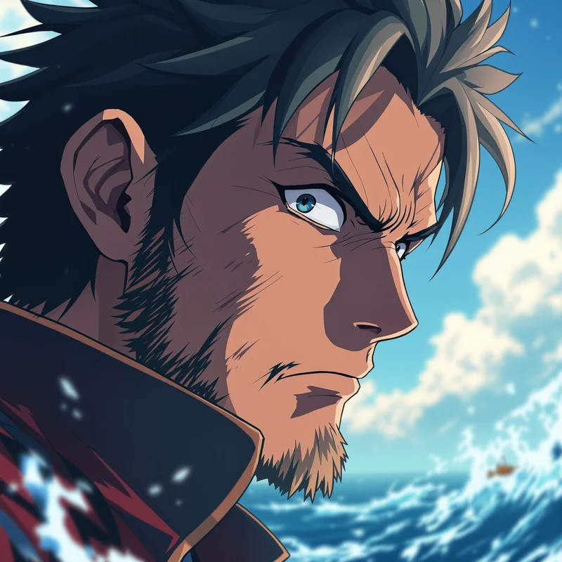 Luffy PFP with bright anime composition and avatar clarity