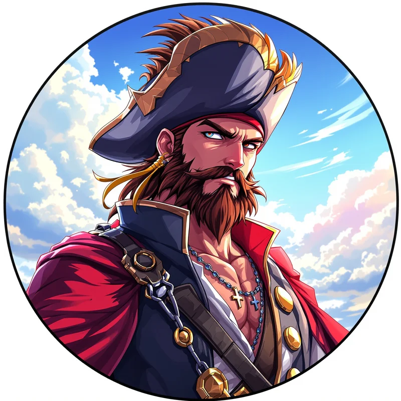 Luffy PFP with bright anime composition and avatar clarity