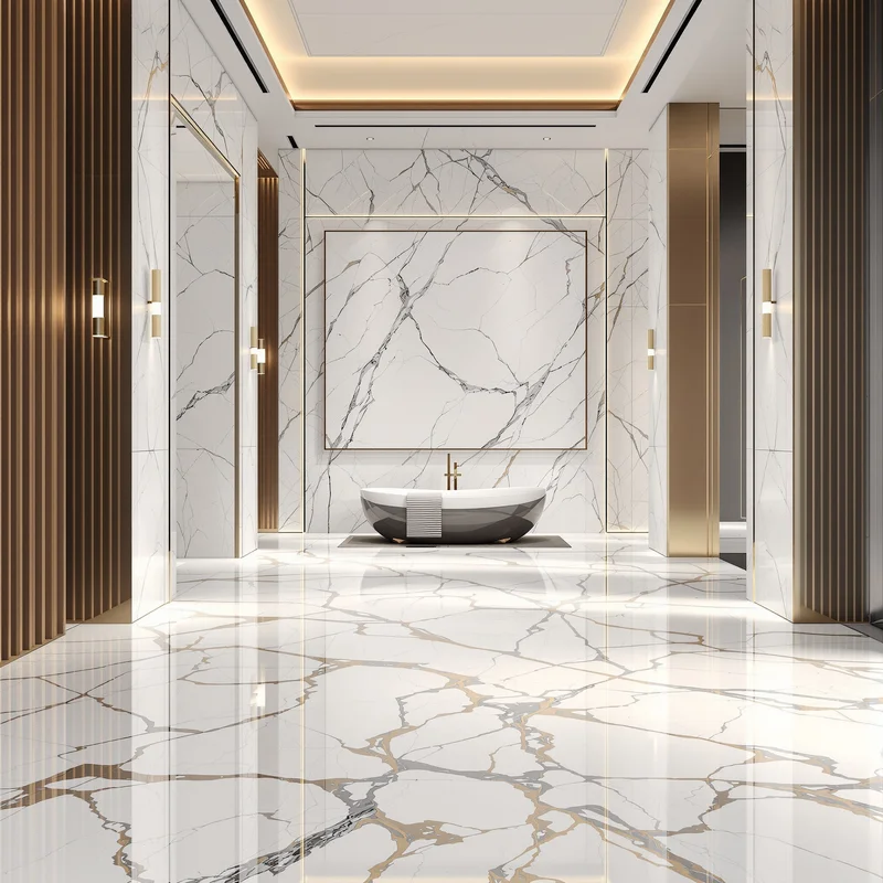 Eternal Calacatta marble background