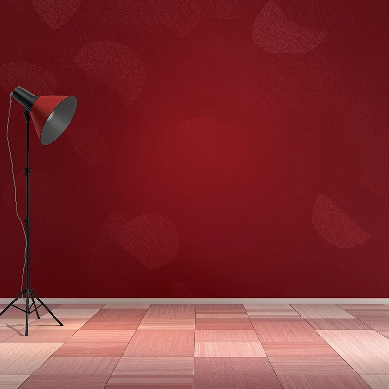 Studio warm maroon background