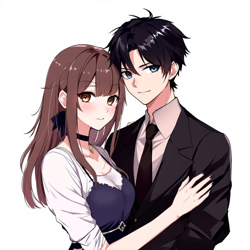 matching PFP duo with matching theme for digital identity