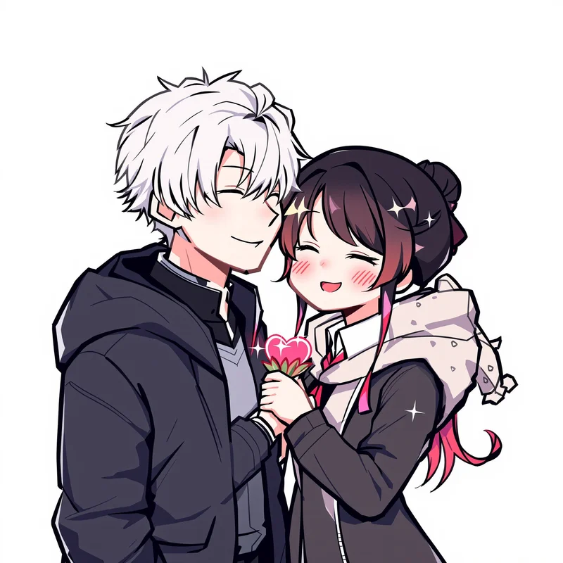 matching profile picture with synced pose for avatar display