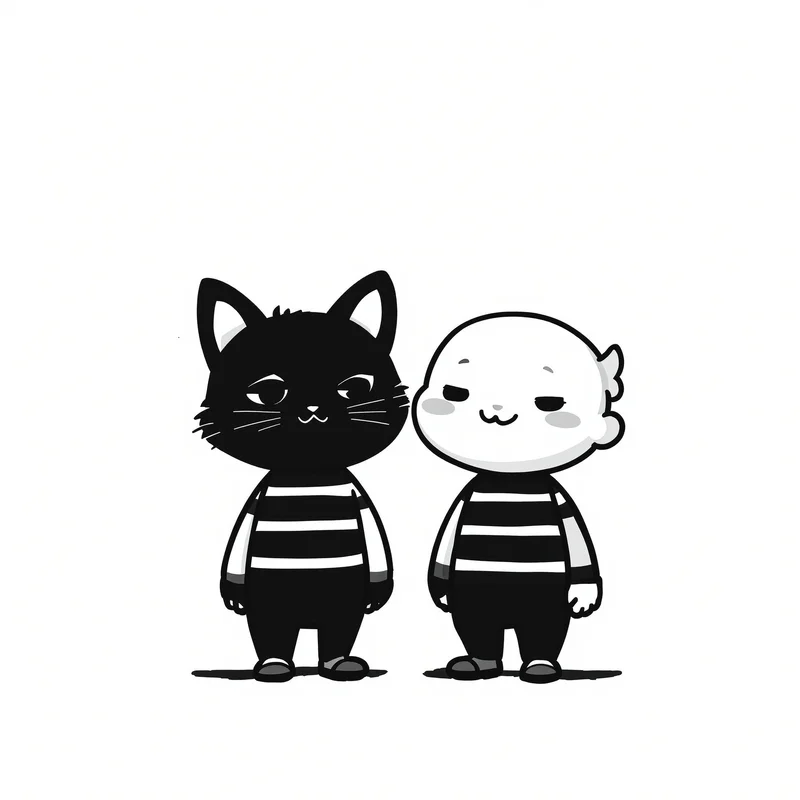 matching profile picture with mirrored design for digital identity