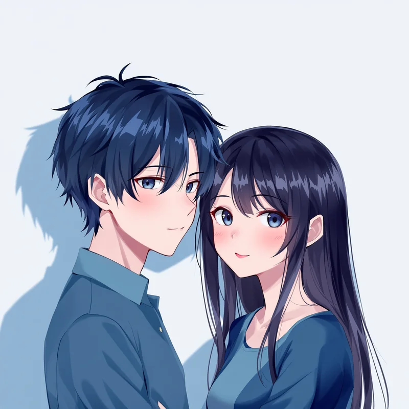 friend PFP pair with synced pose for social media avatars