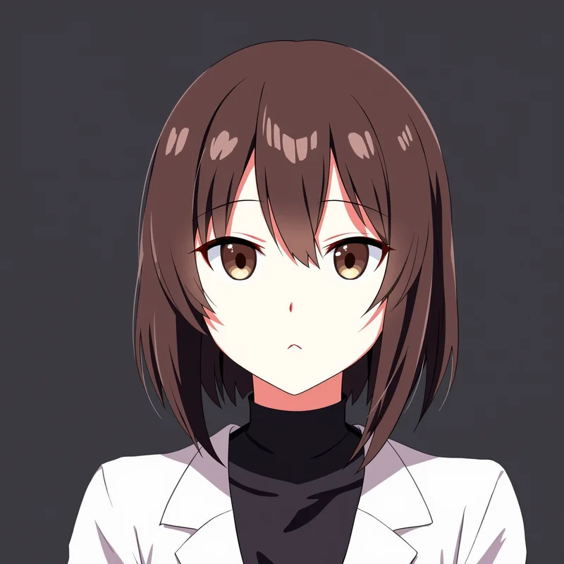 clean Megumi PFP avatar with soft shadow lighting for anime profile display