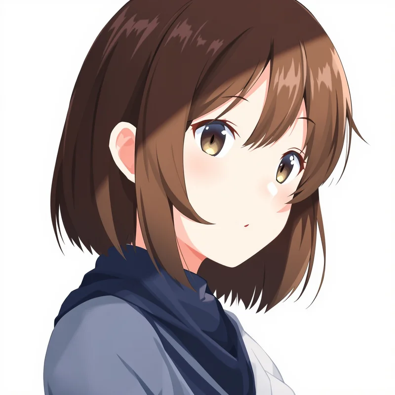 Megumi PFP portrait with calm tone palette for JJK PFP design