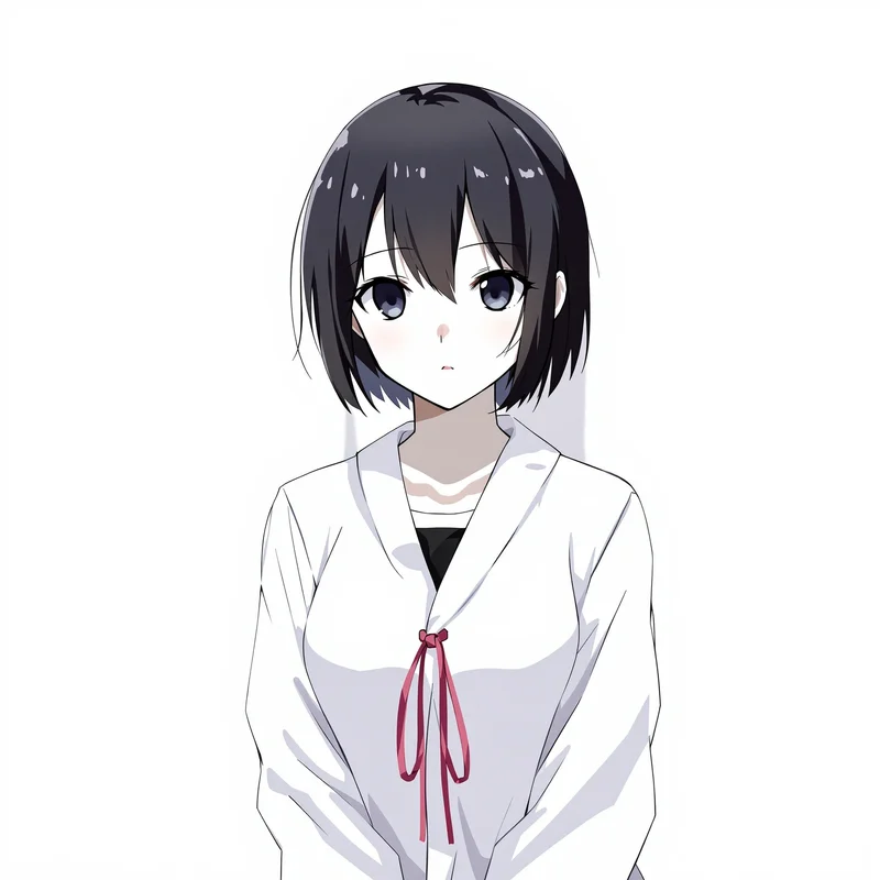 Jujutsu Kaisen Megumi profile picture with minimal dark background for minimal avatar use